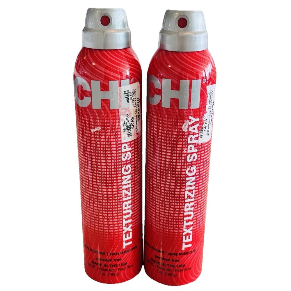 2 NEW CHI Texturizing Spray 7 Oz x2 Hair Styler Styling Volumizer Body